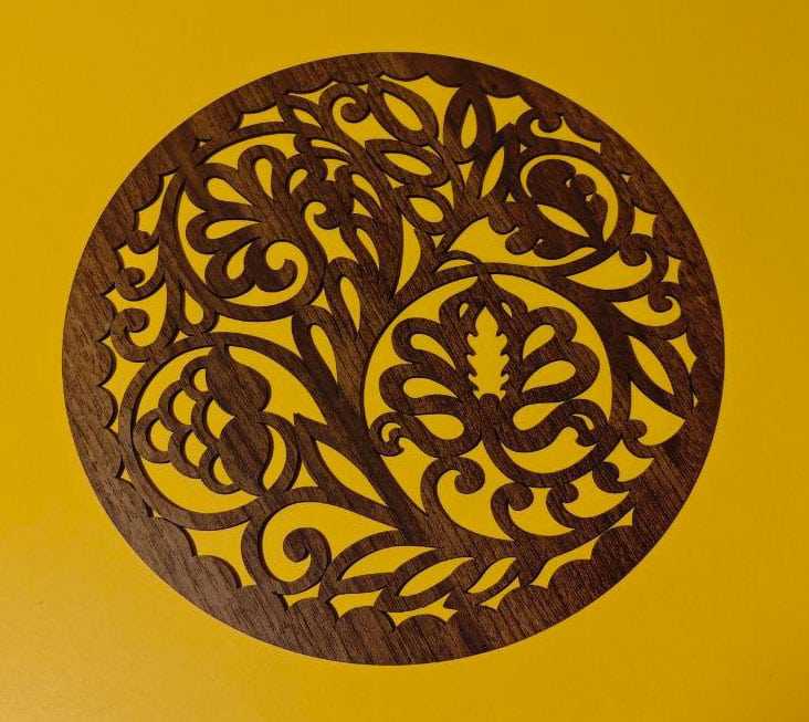 چوبی لیزر